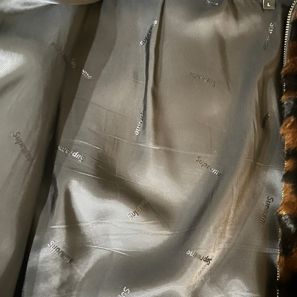 SUPREME FAUX REPEATER BOMBER JACKET - Picture 4 of 5